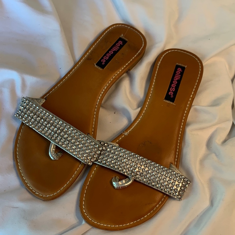 Rhinestone sandals